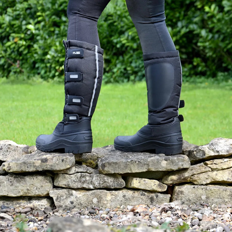 Hy Equestrian Atlantic Winter Boots - Black