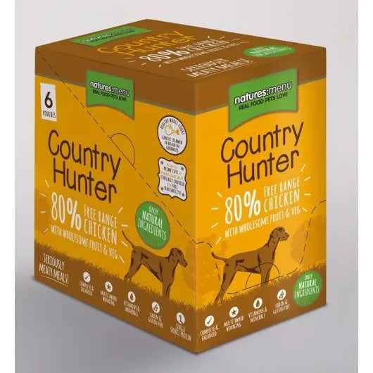 Country Hunter Dog Adult Pouch Chicken 6x150g