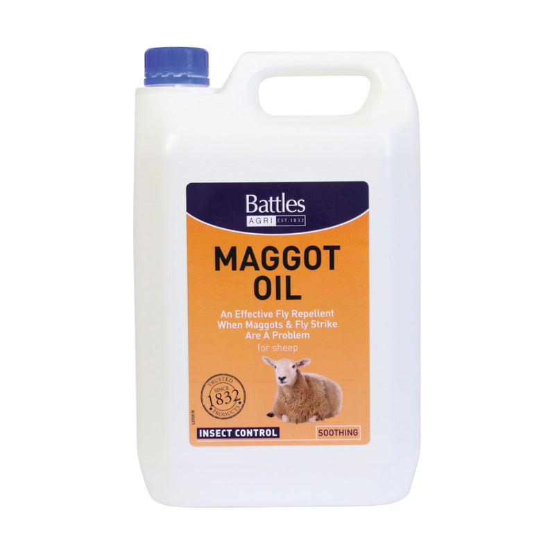 Battles Maggot Oil