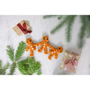 Chain of gingerbread men catnip toy - Jalex Pet Products  Chain of gingerbread men catnip toy