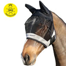 Hy Equestrian Armoured Protect Half Mask with Ears - Small Pony - Jalex Pet Products  Hy Equestrian Armoured Protect Half Mask with Ears - Small Pony