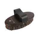 Hy Equestrian Deluxe Body Brush with Horse Hair Mixed with Pig Bristles - 19cm - Jalex Pet Products 