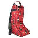 Hy Equestrian Thelwell Collection Balancing Act Boot Bag - Red/Navy - Jalex Pet Products  Hy Equestrian Thelwell Collection Balancing Act Boot Bag - Red/Navy Hy Equestrian Thelwell Collection Balancing Act Boot Bag - Red/Navy