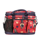 Hy Equestrian Thelwell Collection Balancing Act Grooming Bag - Red/Navy - One Size - Jalex Pet Products  Hy Equestrian Thelwell Collection Balancing Act Grooming Bag - Red/Navy - One Size