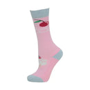 hyfashion cupcake socks (pack of 3) blue tint/pink icing - Jalex Pet Products  hyfashion cupcake socks (pack of 3) blue tint/pink icing