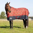 StormX Original 100 Turnout Rug - Thelwell Collection Balancing Act - Red/Navy - Jalex Pet Products  StormX Original 100 Turnout Rug - Thelwell Collection Balancing Act - Red/Navy