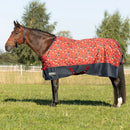 StormX Original 100 Turnout Rug - Thelwell Collection Balancing Act - Red/Navy - Jalex Pet Products 