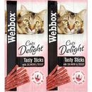 Webbox Cat Sticks Treats - 6 stick Packs - Jalex Pet Products 