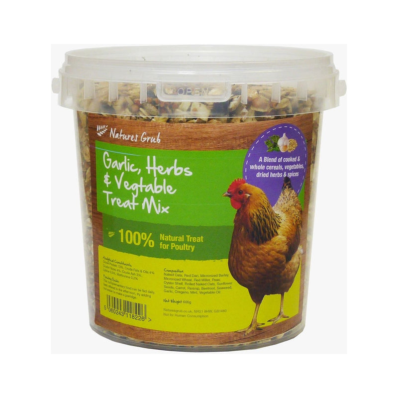 Nature's Grub Garlic, Herbs & Vegetable Treat Mix