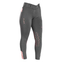 Firefoot Bankfield Basic Breeches - Charcoal/Pink - Jalex Pet Products 