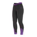 Firefoot Farsley Breeches Ladies - Black/Plum - Jalex Pet Products 