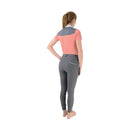hyfashion cottesmore ladies breeches -coral/grey - Jalex Pet Products 