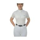 hyfashion diamante show shirt arctic white - Jalex Pet Products 