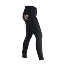 hyfashion eliza ladies breeches - charcoal/rose gold - Jalex Pet Products 