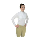 Hyfashion Ladies Sandringham Long Sleeved Stock Shirt - White - Jalex Pet Products 