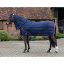 JHL Mediumweight Combo Stable Rug Navy & Burgundy - Jalex Pet Products 