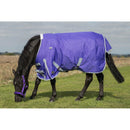 Mark Todd Lightweight Pony Turnout Rug Purple & Grey - Jalex Pet Products 